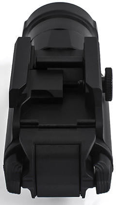 ACW XH35 black tactical pistol light mount horizontal view