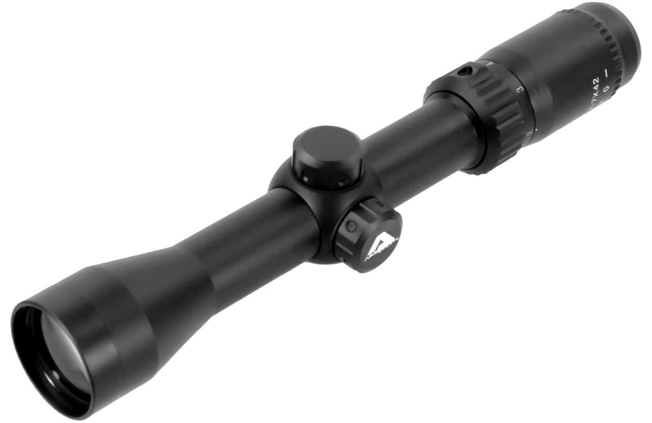 Side profile of Aim Sports 2-7x42 scout rifle scope
