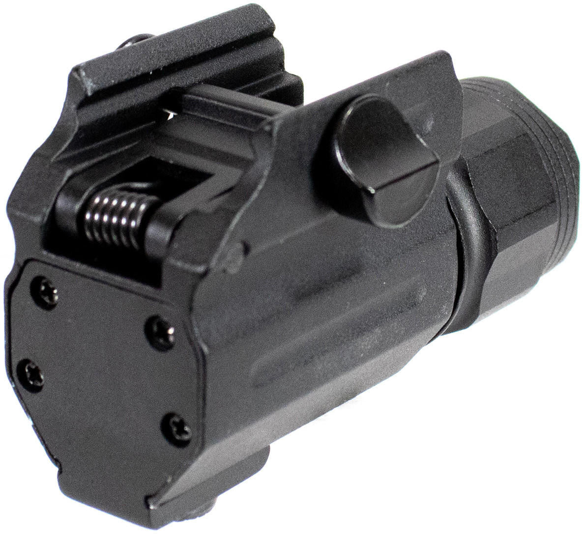 Aim Sports 500 Lumens Compact Flashlight/QR Mount, Black