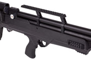 Side profile of Air Venturi Avenger Bullpup regulated .25 caliber air rifle
