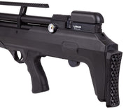 Air Venturi Avenger Bullpup .25 Cal PCP Air Rifle with black synthetic stock