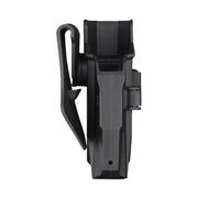 Amomax Gen 2 Rigid Holster for Glock 17/19 with Red Dot Sight Cover, Black