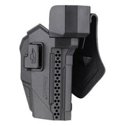 Amomax Gen 2 Rigid Holster for Glock 17/19 with Red Dot Sight Cover, Black