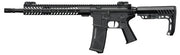 Side view of the Arcturus Advancer MOD2 Minimalist Carbine 12.2" LITE AEG Airsoft Rifle in black, showing the full profile with M-LOK handguard and minimalist stock.