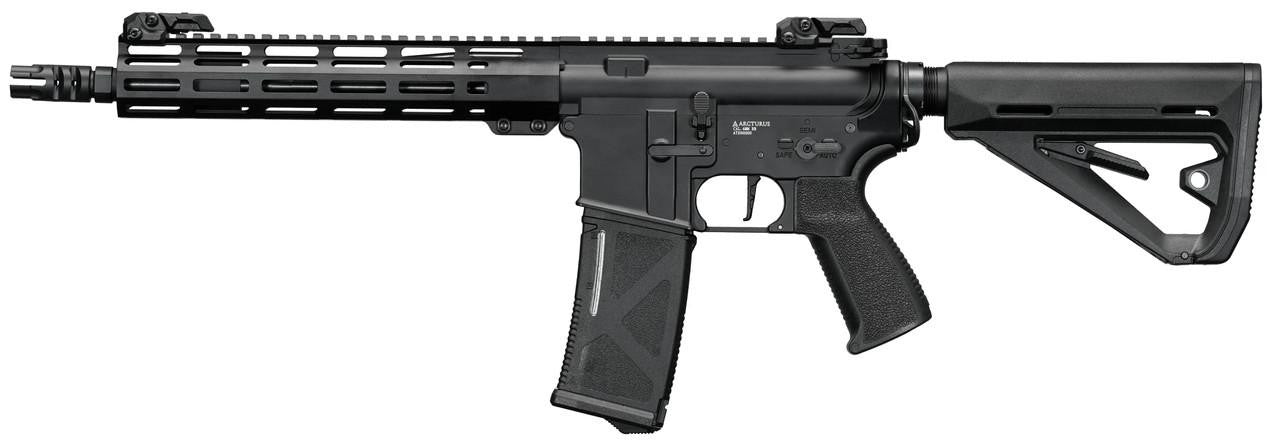 Arcturus AR15 CQB AEG FE Airsoft Rifle – Black | Compact Full Metal 6mm Electric Gun