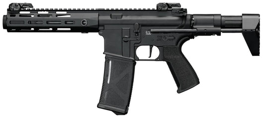 Arcturus AR15 PDW AEG FE Airsoft Rifle – Black | Compact Full Metal Electric CQB Gun