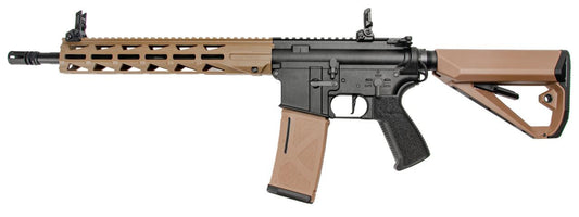 Arcturus LWT MK-III airsoft rifle in black and tan, side profile with M-LOK handguard