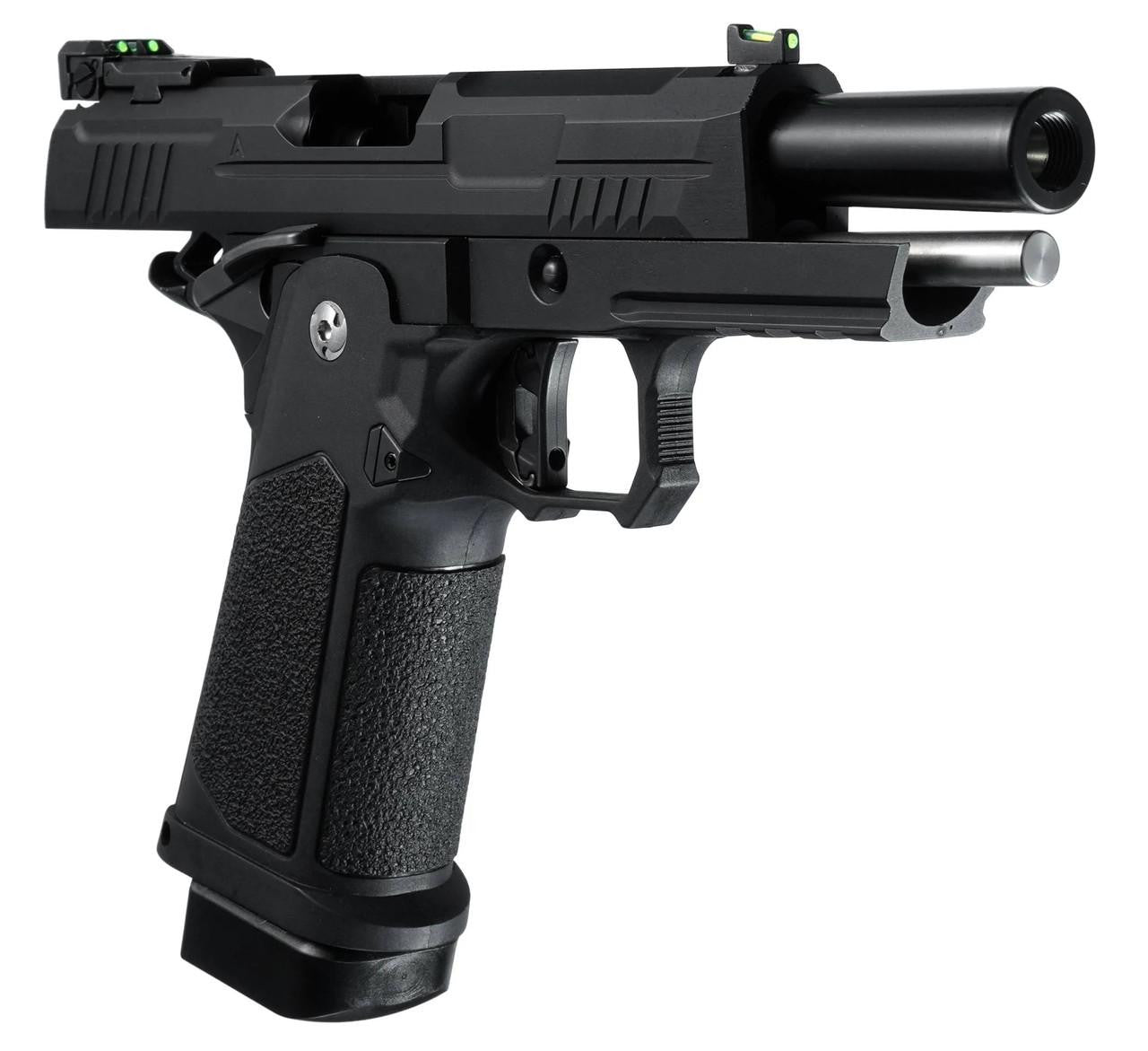 ARCTURUS Vanguard 4.3" Hi-Capa GBB Airsoft Pistol, Black