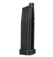 ARCTURUS Vanguard 4.3" Hi-Capa GBB Airsoft Pistol w/ Optics Ready Slide & ARS-1 Red Dot Combo, Black/Tan 30 round magazine