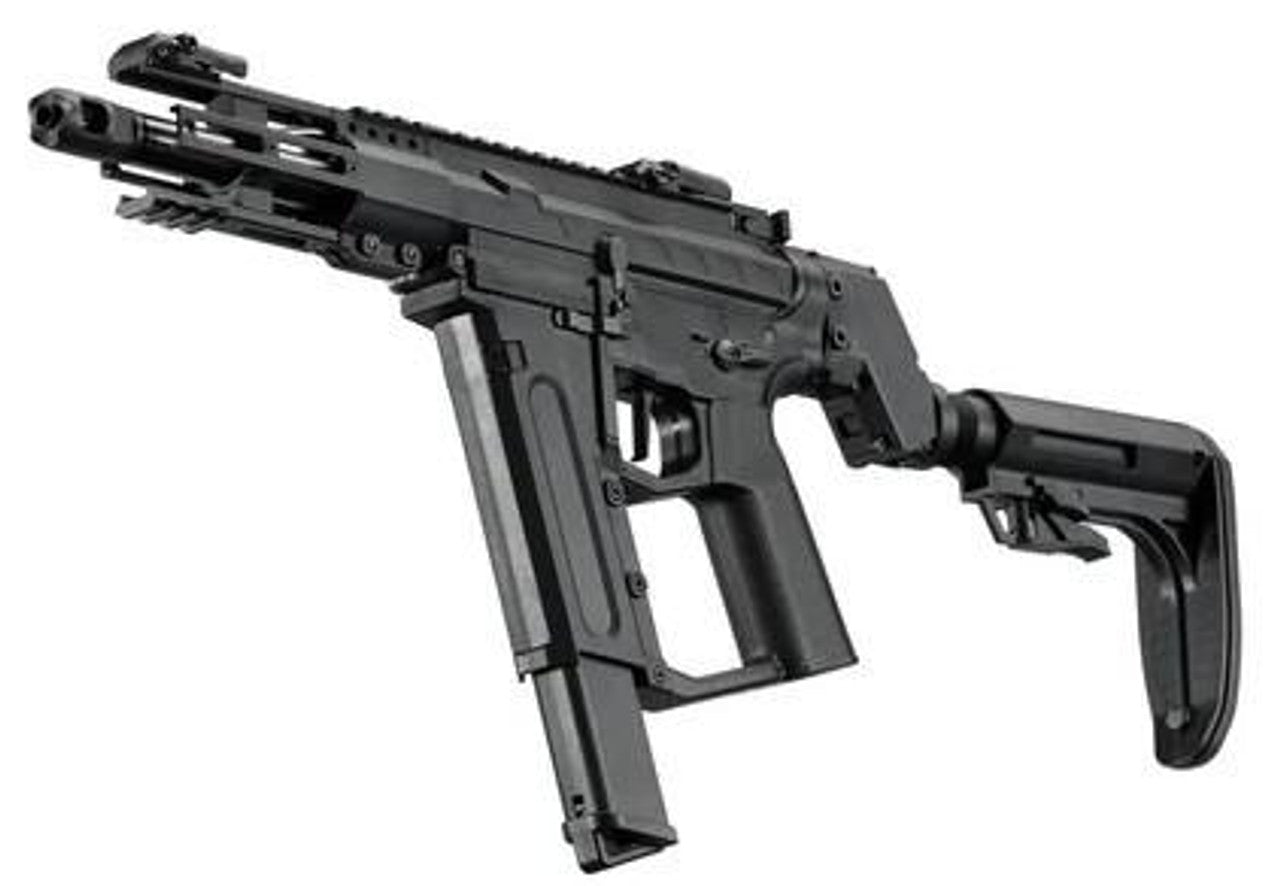 ARCTURUS C.A.T. Valor AEG Airsoft Rifle full side view in black finish