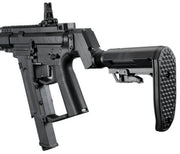 ARCTURUS C.A.T. Valor AEG Airsoft Rifle - magazine and extendable stock view