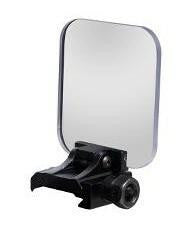 ASG flip-up acrylic lens protector mounted on 20mm Picatinny rail