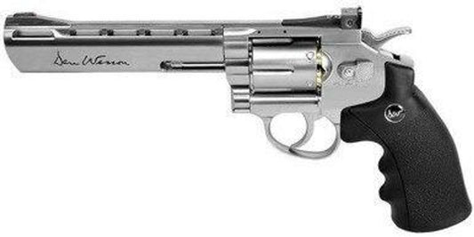 ASG Licensed Dan Wesson 6” .177 BB Gun, Silver
