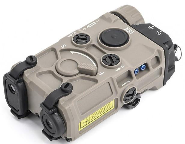 Atlas Custom Works ET OGL tactical laser and light unit in Dark Earth with Green and IR lasers