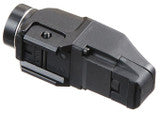 Atlas Custom Works Tactical Rail Mounted Button Flashlight left angel back side view