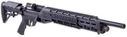 Benjamin Armada PCP .25 Cal Air Rifle in black showing full side profile with Picatinny rail right angle view 