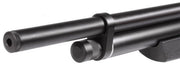 Benjamin Marauder PCP .22 Cal Air Rifle in black showing full profile and Lothar Walther barrel