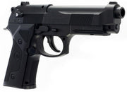 Right angle view of the Beretta Elite II .177 Cal CO2 NBB Air Pistol
