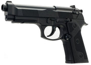 Beretta Elite II .177 Cal CO2 NBB Air Pistol front view of muzzle, trigger and safety switch