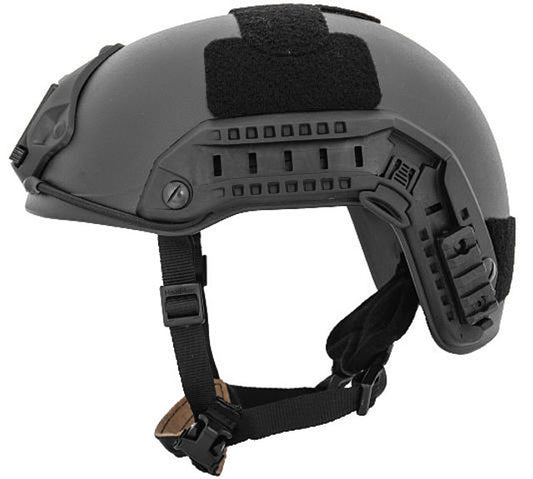 Lancer Tactical Maritime Helmet Simple Version in Black – Lightweight Tactical Helmet for Airsoft,
