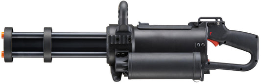 Krytac Trident LMG-M Enhanced M-LOK airsoft gun in black side view

