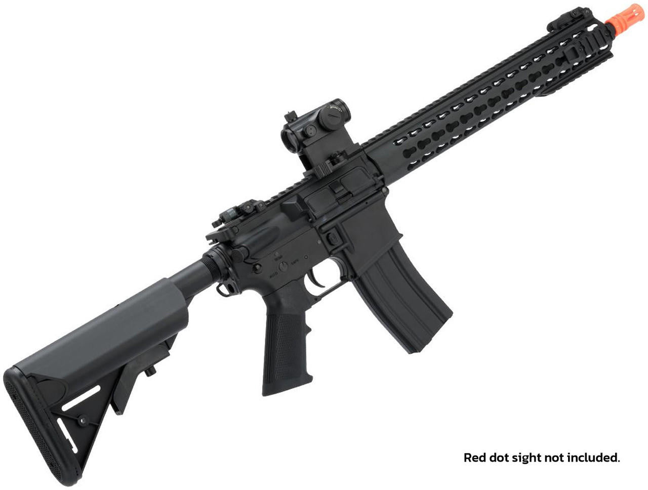Colt M4A1 Full Metal Keymod AEG - right angle view of the rifle