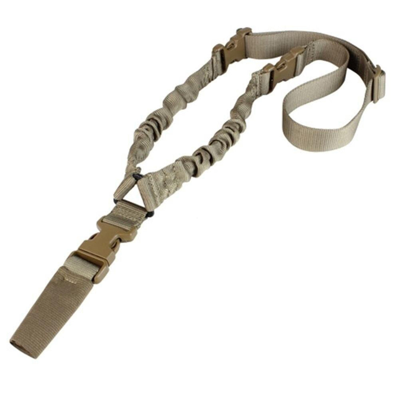 Condor COBRA One Point Bungee Sling Coyote - Adjustable & Durable