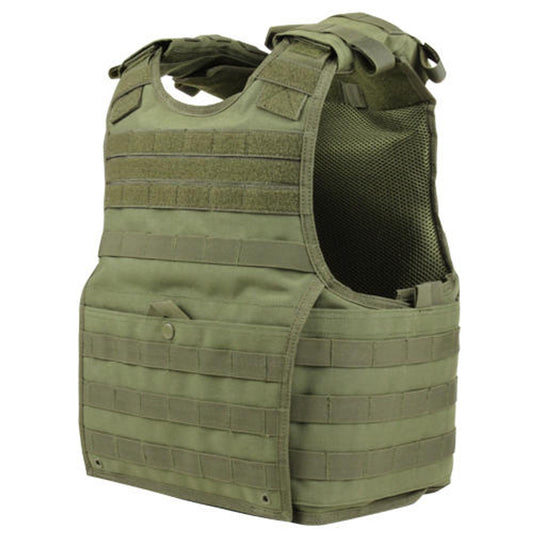 Condor MOLLE Exo Plate Carrier in Olive Drab, tactical gear for airsoft and military training