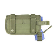 Condor MOLLE Horizontal Tactical Holster with strap open