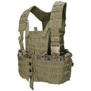 Condor MOLLE Modular Chest Rig/Hydration Carrier in OD Green – MOLLE-Compatible Tactical Chest Rig with Hydration Bladder Compartment