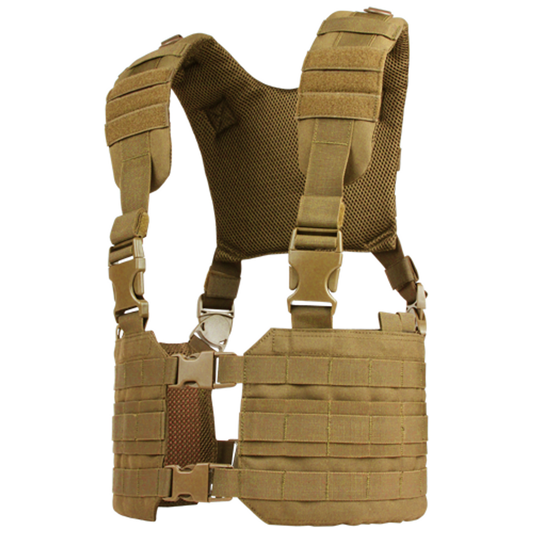Condor Ronin Chest Rig in Tan – Lightweight MOLLE Tactical Vest
