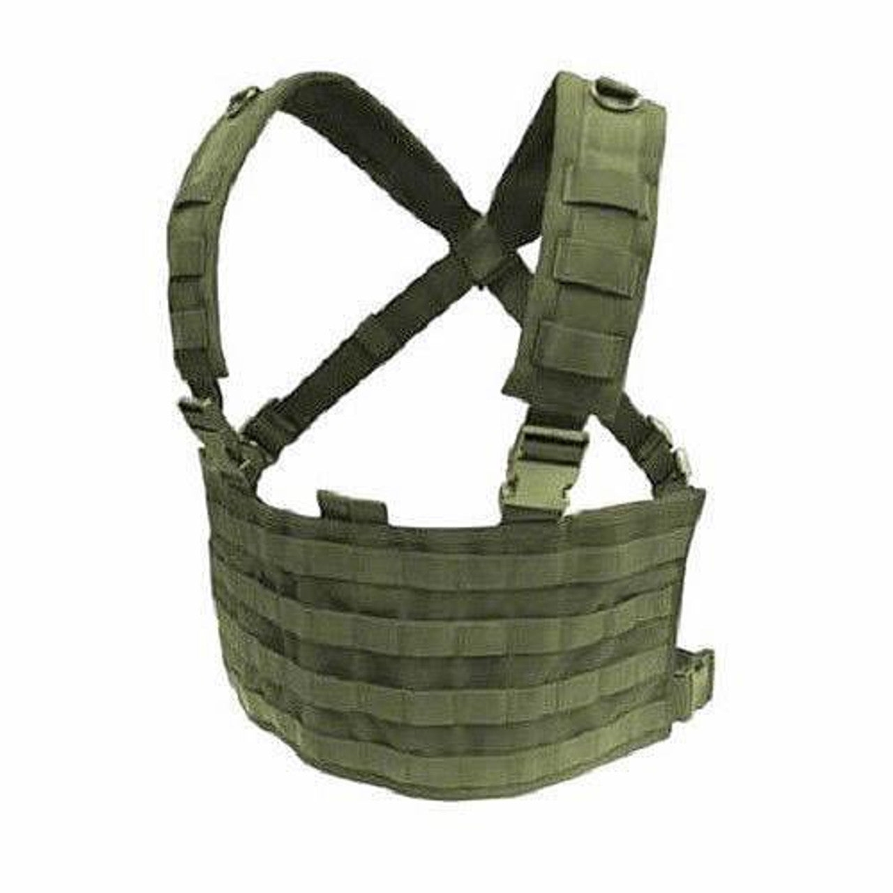 Condor OPS MOLLE Chest Rig, Black – Tactical MOLLE Vest for Airsoft