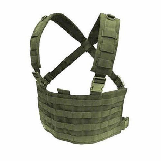 Condor OPS MOLLE Chest Rig, Black – Tactical MOLLE Vest for Airsoft