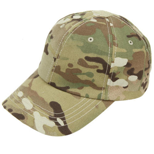 Condor Outdoor Tactical Team Cap MultiCam front view – genuine Crye Precision material tactical baseball cap