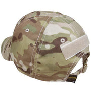 Condor Tactical Team Cap MultiCam rear view – 4x1 ID loop panel and adjustable buckle strap