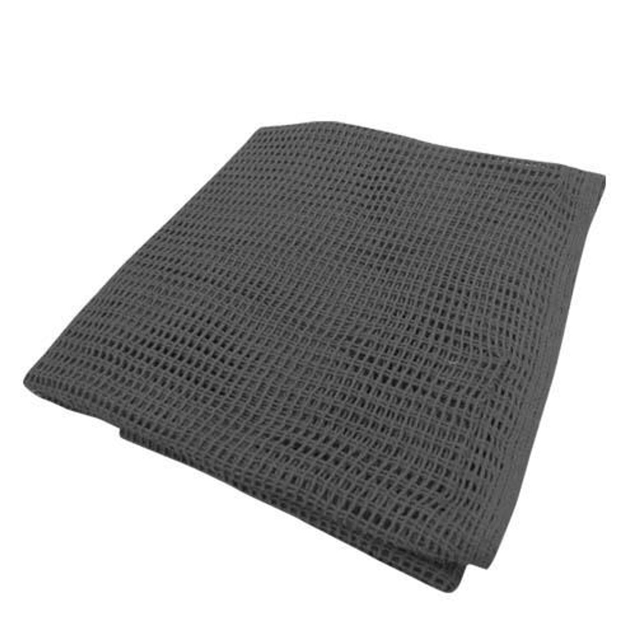 Condor Sniper Veil in black — breathable mesh camouflage wrap, 48x40 inches