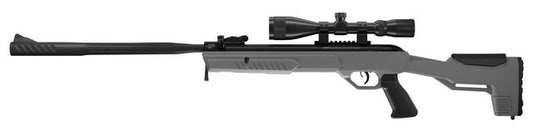 Crosman MAG-Fire Extreme 0.177 Cal Multi-Shot Air Rifle in Gray and Black, side view