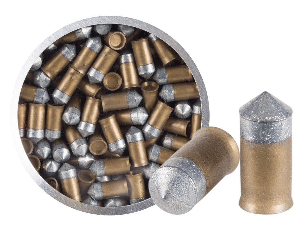 Crosman PowerShot Gold Flight .177 cal 8.5 grain lead-free pointed pellets 125 count