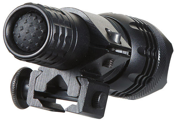 Cycon Tactical 80 Lumen Flashlight, back side view of the battery compartment