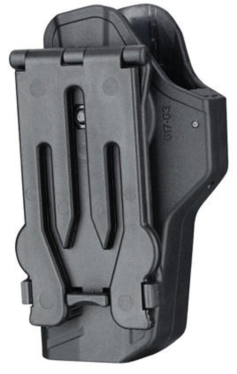 Cytac Hard Shell Holster – Durable Glock Airsoft Pistol Accessory in Black