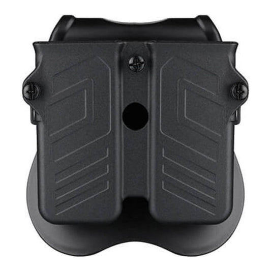 Cytac Universal Double Magazine Pouch, Black