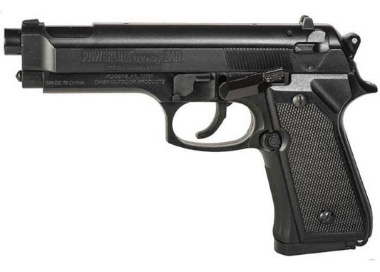 Left side view of Daisy Powerline 340 Spring Single Action 0.177 Cal Air Pistol