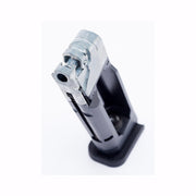 Close-up of the CO2 magazine base for the Glock G17 Gen5 Half Blowback Airsoft Pistol