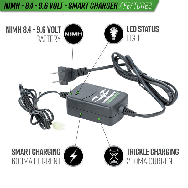 Valken 8.4V-9.6V NiMh Smart Charger (USA)