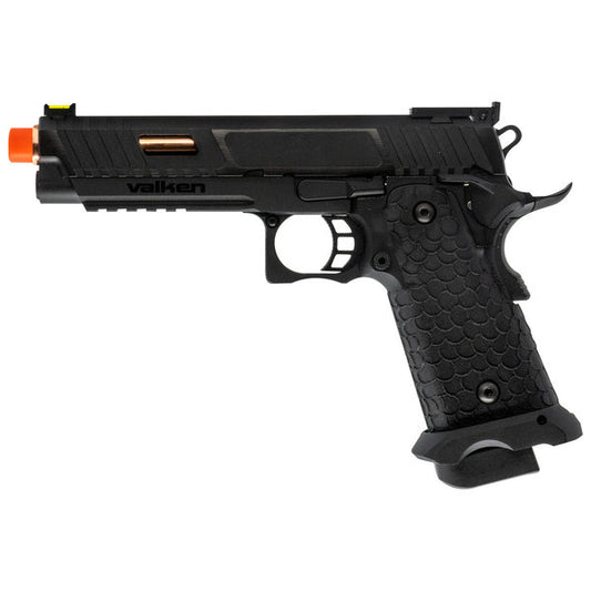 Valken BY HICAPA CO2 Blowback Airsoft Pistol-Black