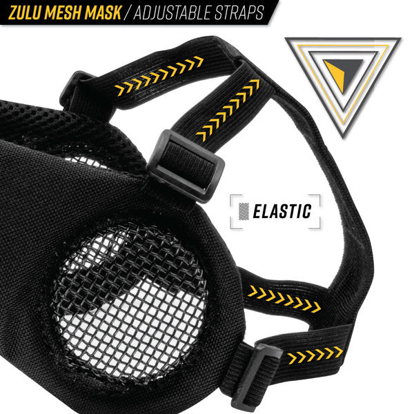 Valken Zulu Airsoft Mesh Mask - Superior Protection and Comfort for Airsoft Players