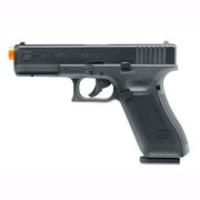 Glock G17 Gen5 CO2 Half Blowback Airsoft Pistol by VFC Elite Force with textured grip and authentic