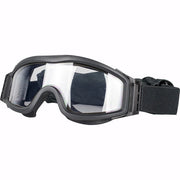 Angled view of Valken Tango Airsoft Goggles with Thermal Clear Lens showing the full-seal anti-fog eye protection design.