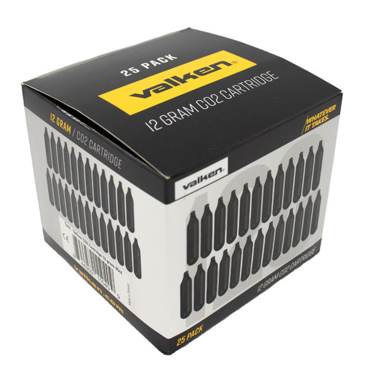 Valken 12gram CO2 Cartridges - 25 Count