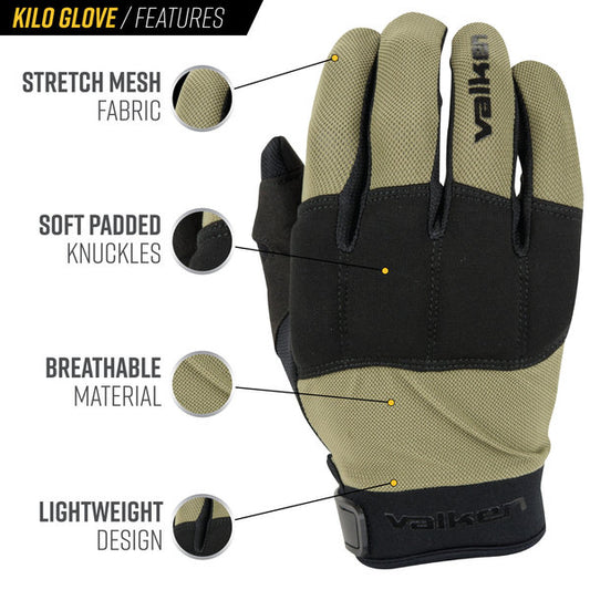 Valken Kilo Gloves – Premium Tactical Gloves for Airsoft and Paintball